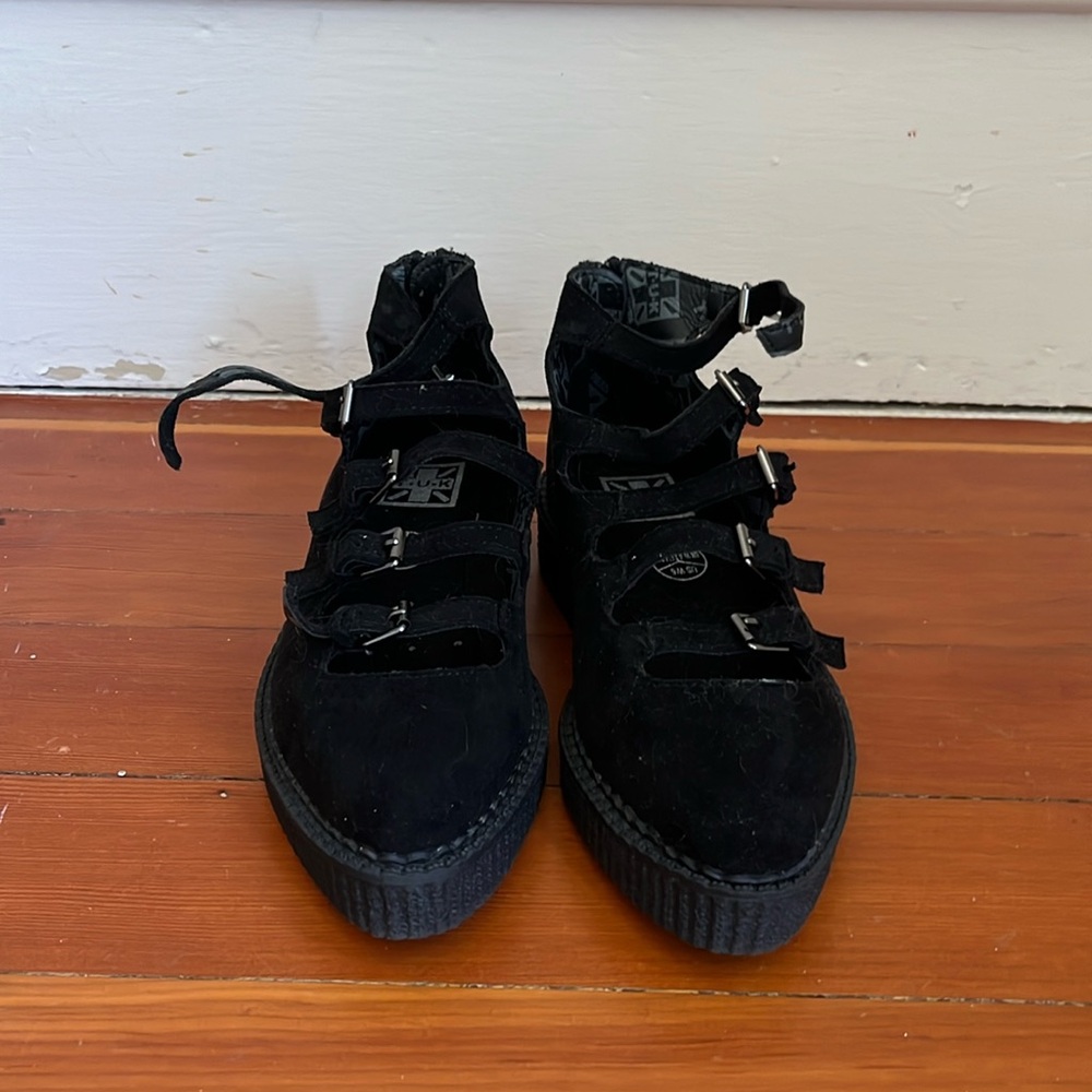 Like New TUK buckle Mary Jane creepers